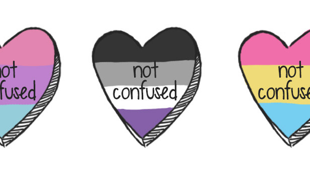 not confused just asexual