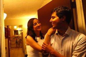 couple living together
