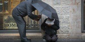 man helping the homeless