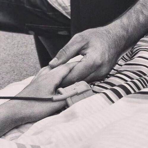 holding hands