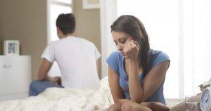 unhappy wife