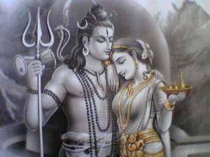 sati with shiva
