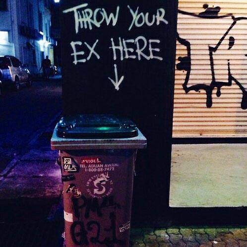 throw away your ex