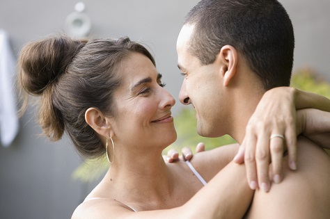 young man with an older woman