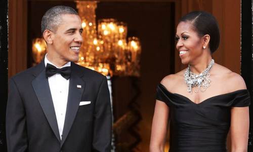 barack obama and michelle obama