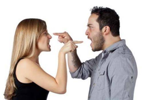 couple arguing