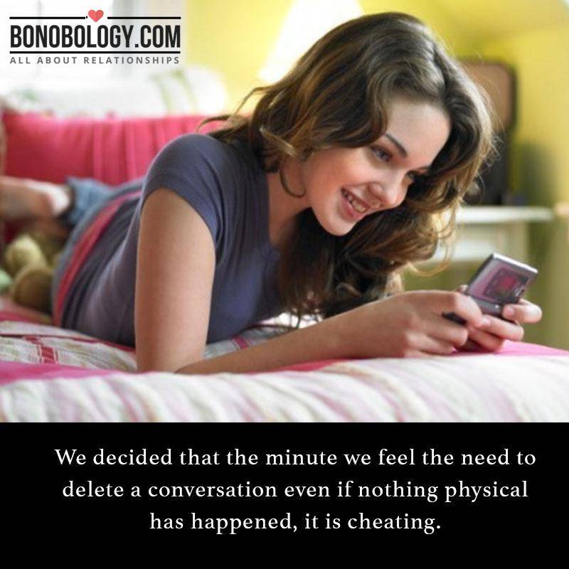 Deleting a conversation