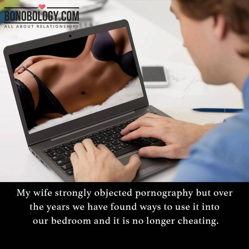 Watching porn