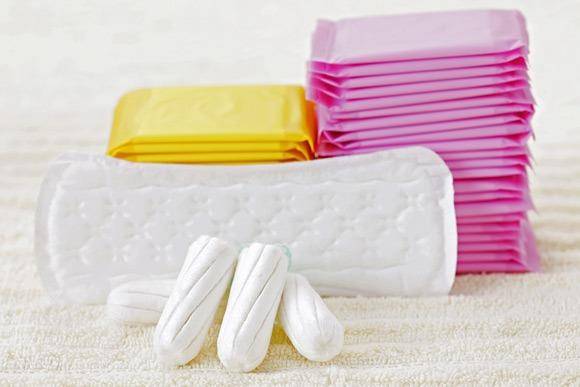 Tampons-Sanitary-napkins