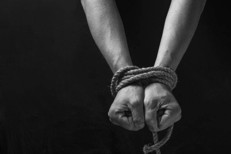 tied hands
