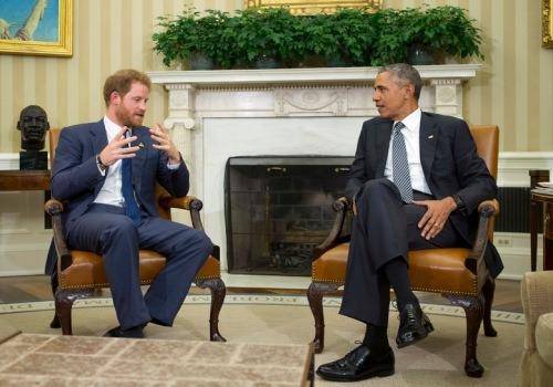 prince and barak talking
