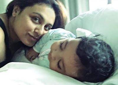 Rani mukherjee with adira
