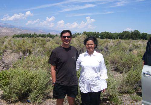 Sheela Jaywant and her husband