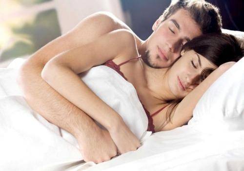 couple in bed