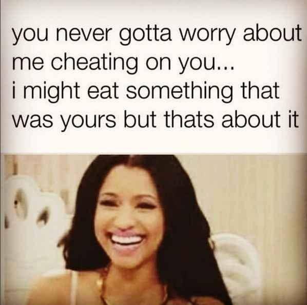 do not worry about cheating