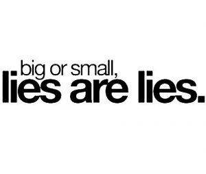 don't lie