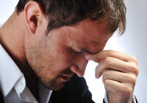 frustrated man