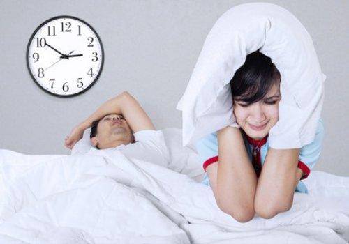 husband snoring
