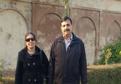 preeti talwar with her husband