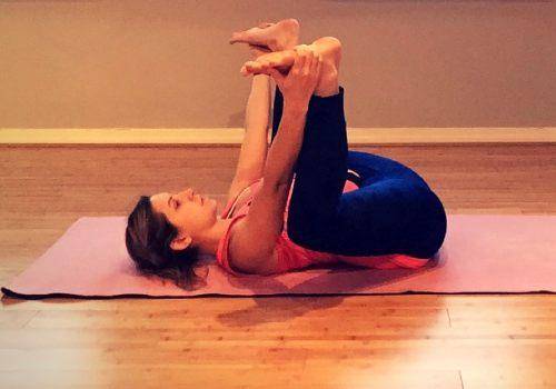 baby pose yoga