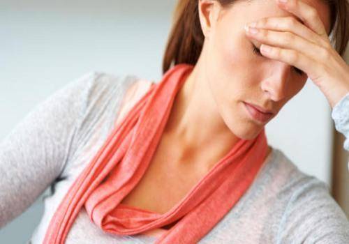 depressed lady