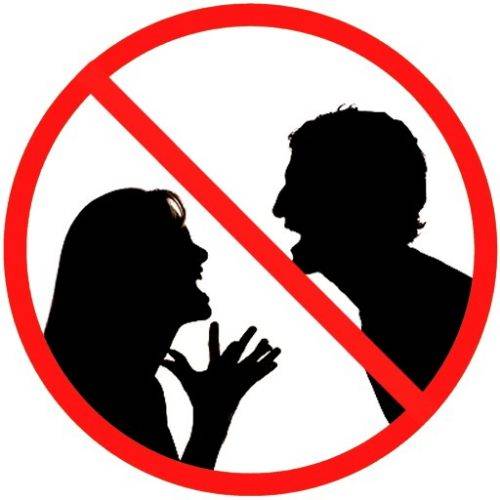 stop arguing