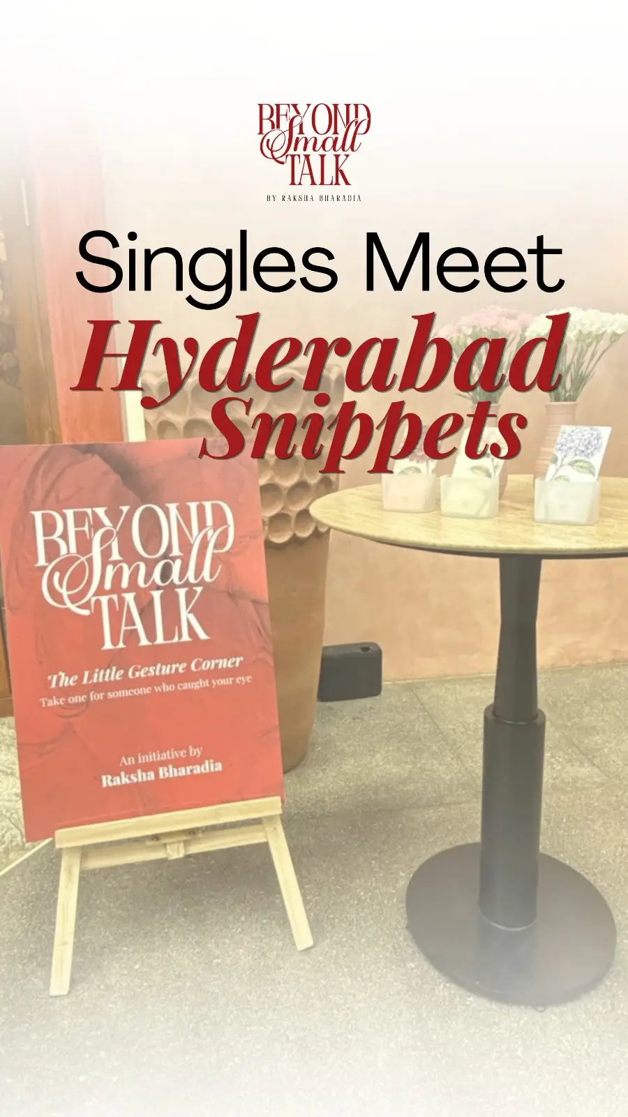 Hyderabad event reel poster