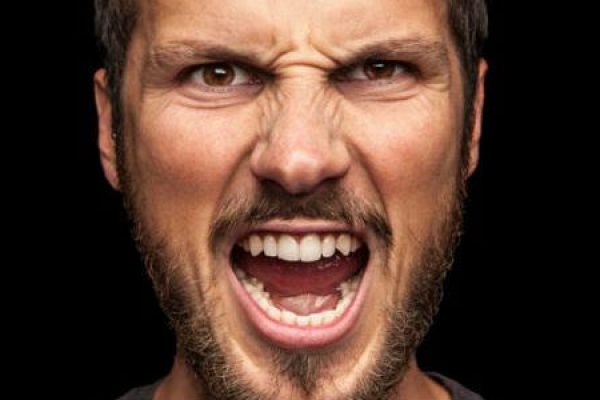 Angry Man Shouting