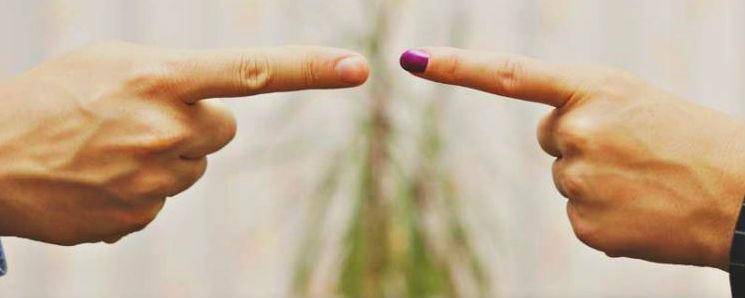 Both Pointing Fingers