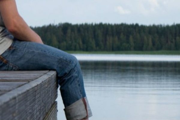 Boy by Lake