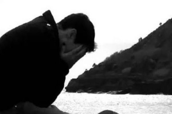 Broken Crying Man