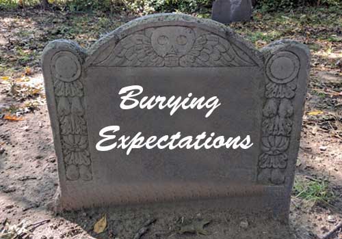 Burying expectations