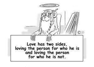 Love has two sides