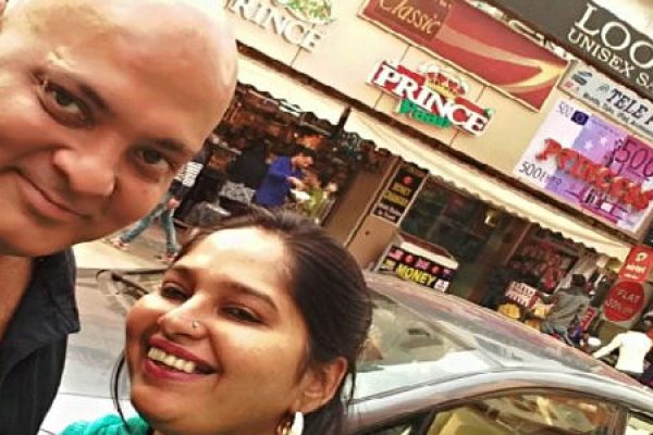 Couple Taking Selfie
