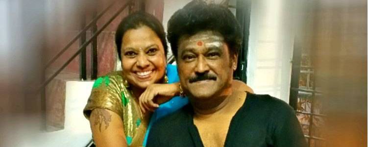 Image result for jaggesh with wife old photo