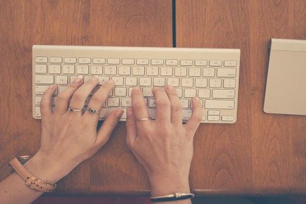 Typing on Keyboard