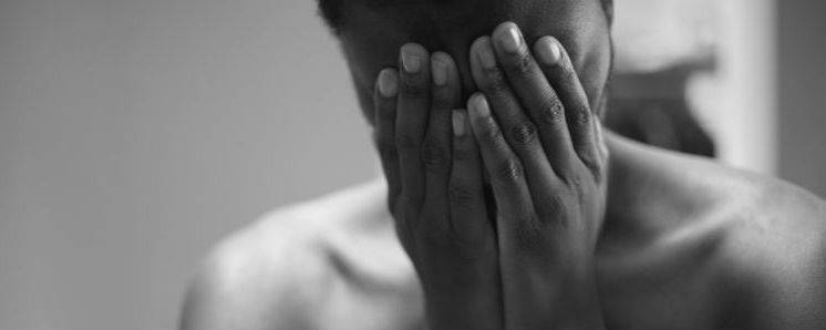 woman crying