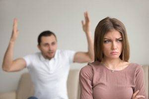 angry girlfriend