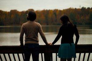 couple holding hand