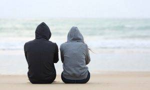 couple sitting