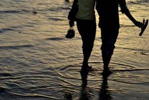 couple walking