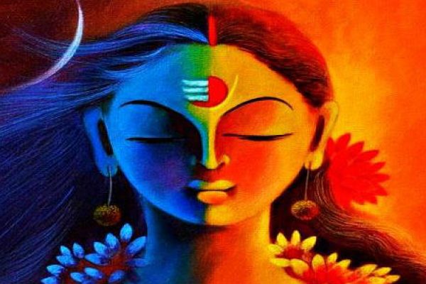 Shiva and parvati stand for desire and creation