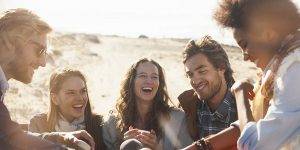 friends laughing