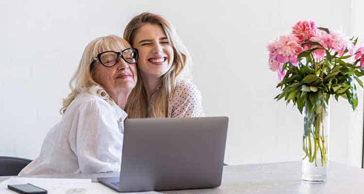 Granddaughter and Grandma