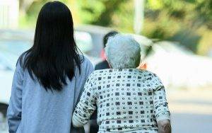 grandma walking