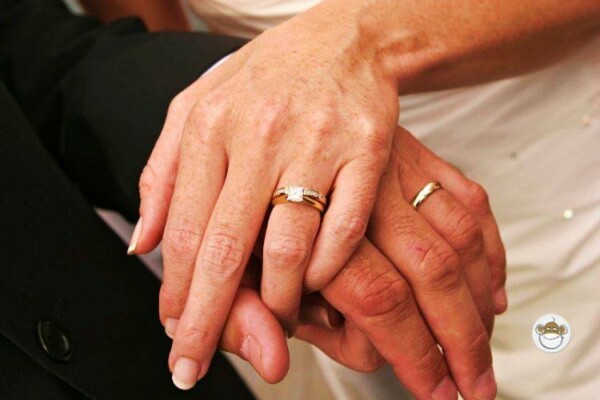 holding hands