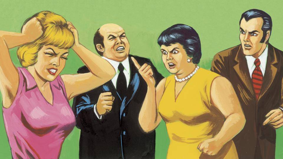 in laws fighting