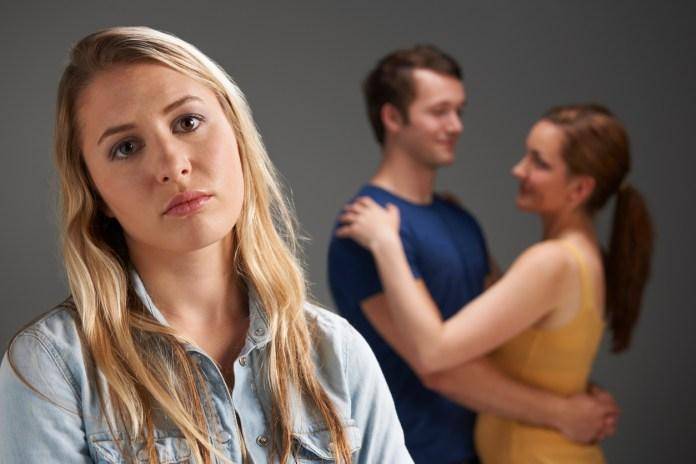 jealous woman