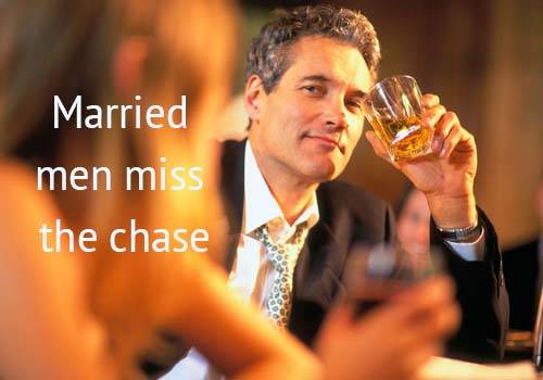 man flirting at bar