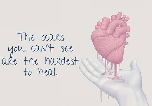 scars will not heal